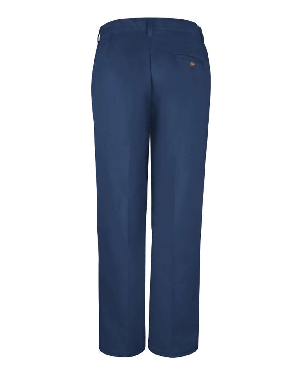 Navy - 26I Women's Plain Front Cotton Pants - PC45