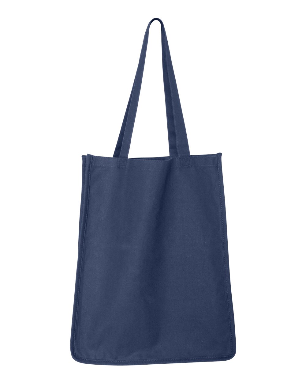 Front View of Navy 27L Jumbo Shopping Bag - Q125400