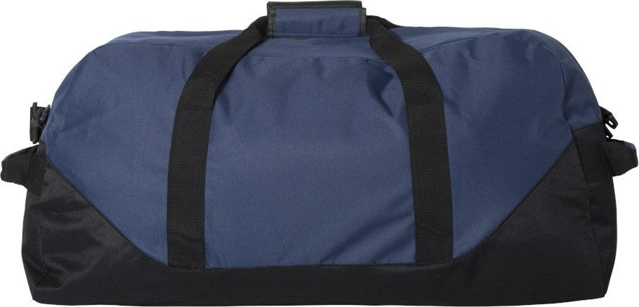 Front View of Navy 30" Duffel Bag - 2252
