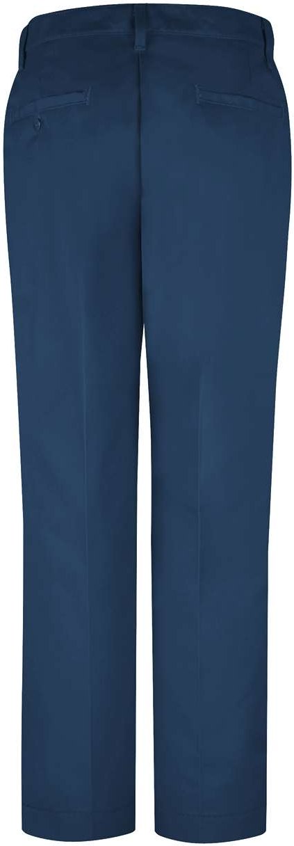 Front View of Navy - 30I Women's Dura-Kap Industrial Pants - PT21