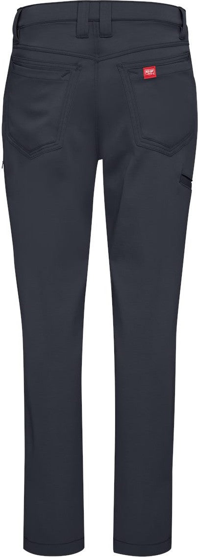 Front View of Navy - 32I Women's Cooling Work Pants - TPW1
