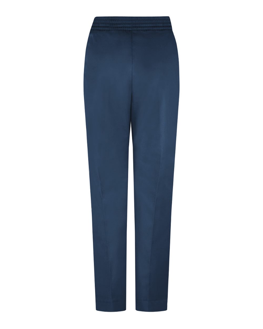 Navy - 32I Women's Half-Elastic Work Pants - PT59