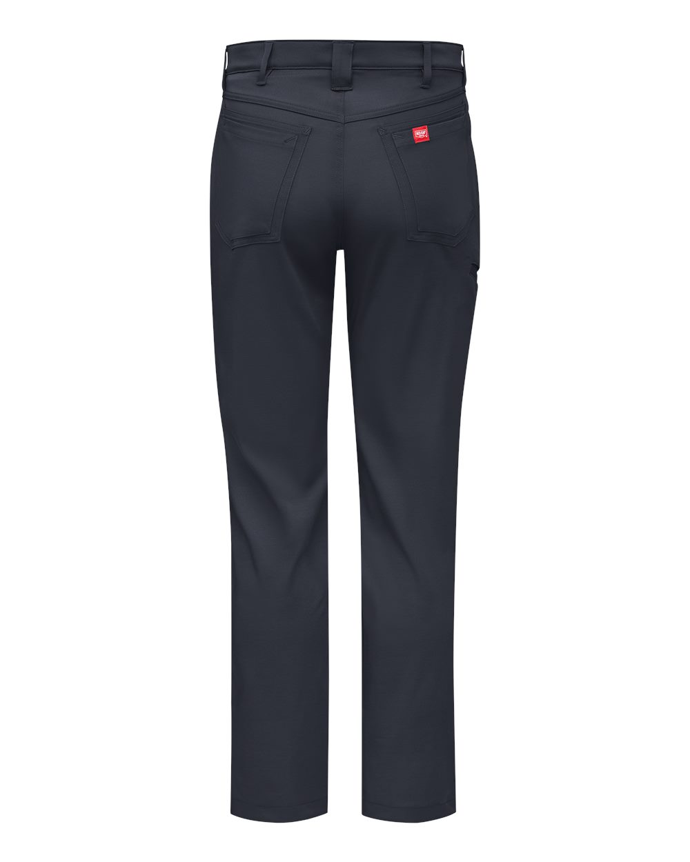 Front View of Navy - 37 Unhemmed Cooling Work Pants - TPM2