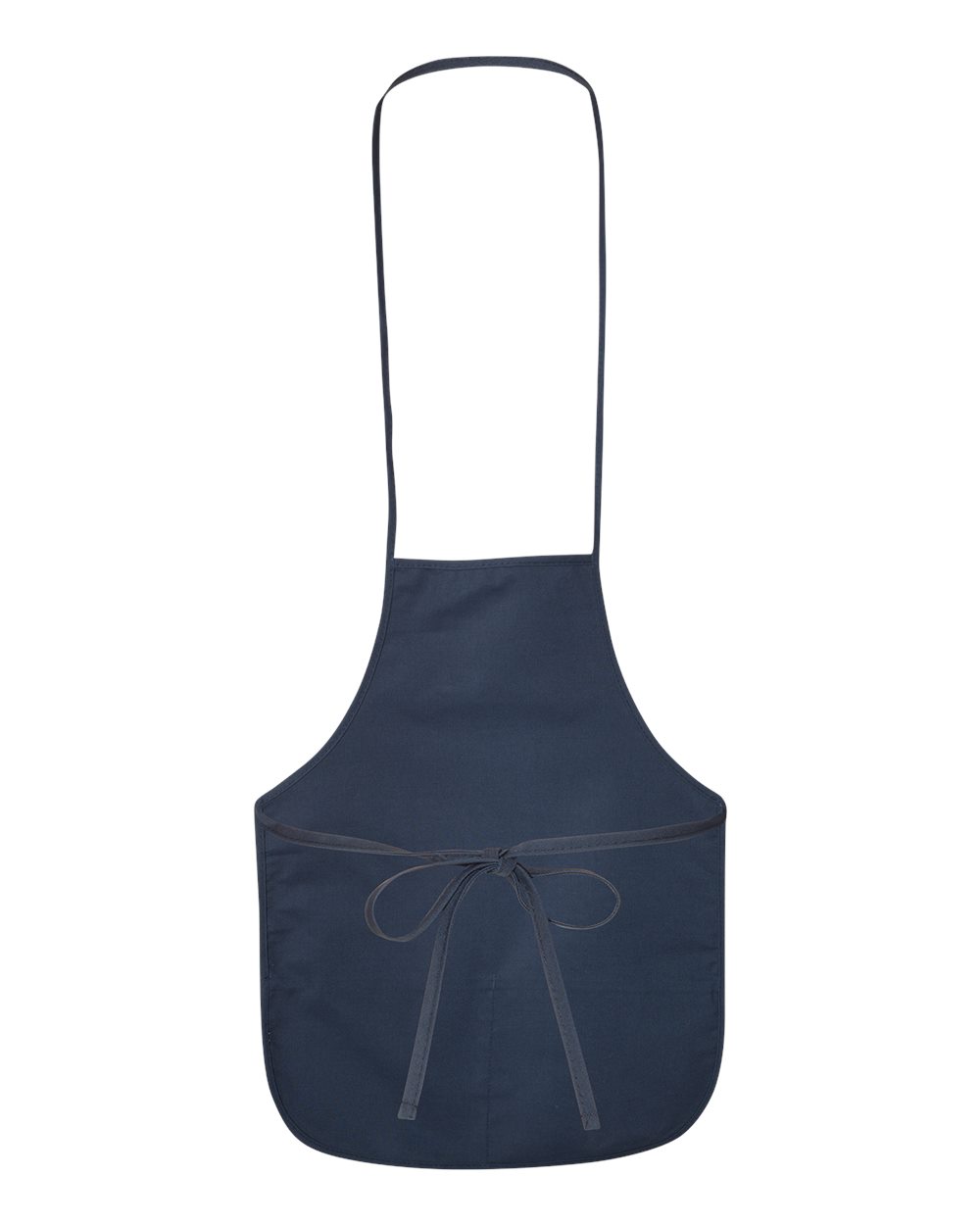 Front View of Navy Apron - 5503