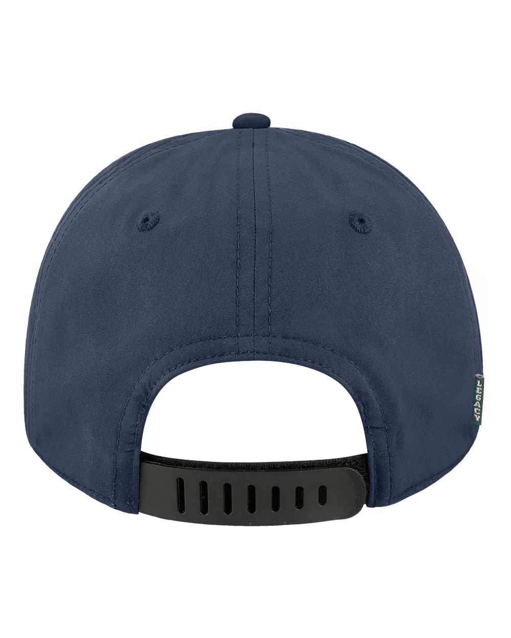 Front View of Navy Back Nine Cap - B9A