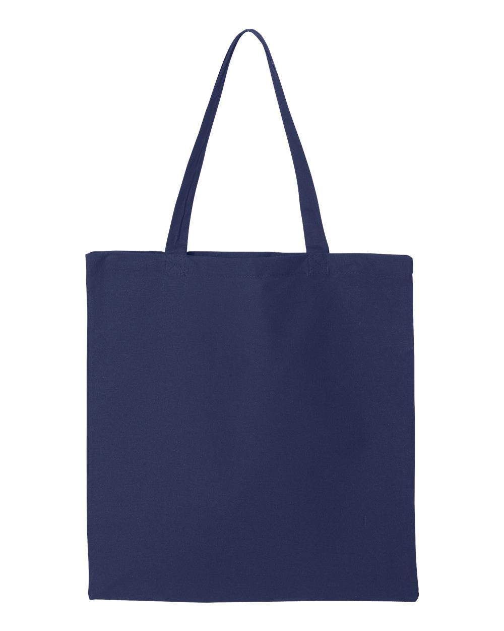 Front View of Navy Branson Tote - 8502
