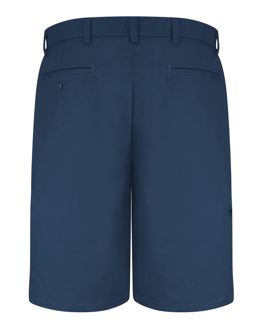 Front View of Navy Cell Phone Pocket Shorts - PT4C