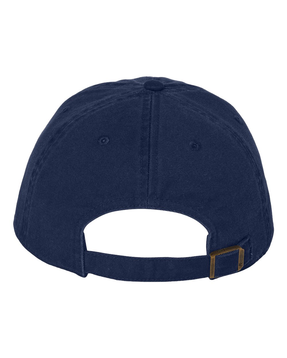 Rear View of Navy Clean Up Cap - 4700