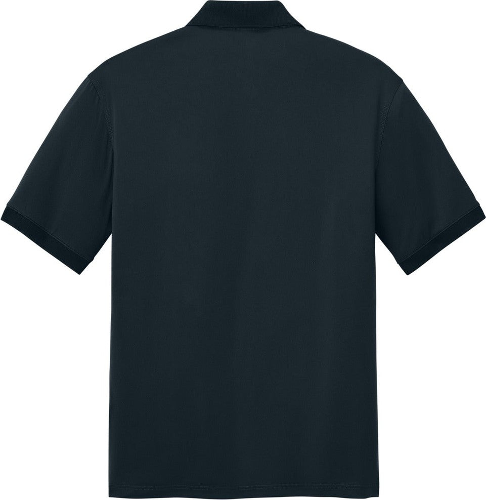 Front View of Navy CornerStone Tall Workwear Pro Polo TLCS450