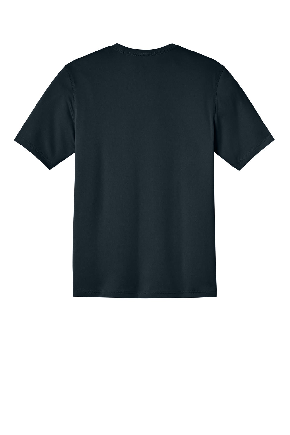 Rear View of Navy CornerStone Tall Workwear Pro Short Sleeve Pocket Tee TLCS440P