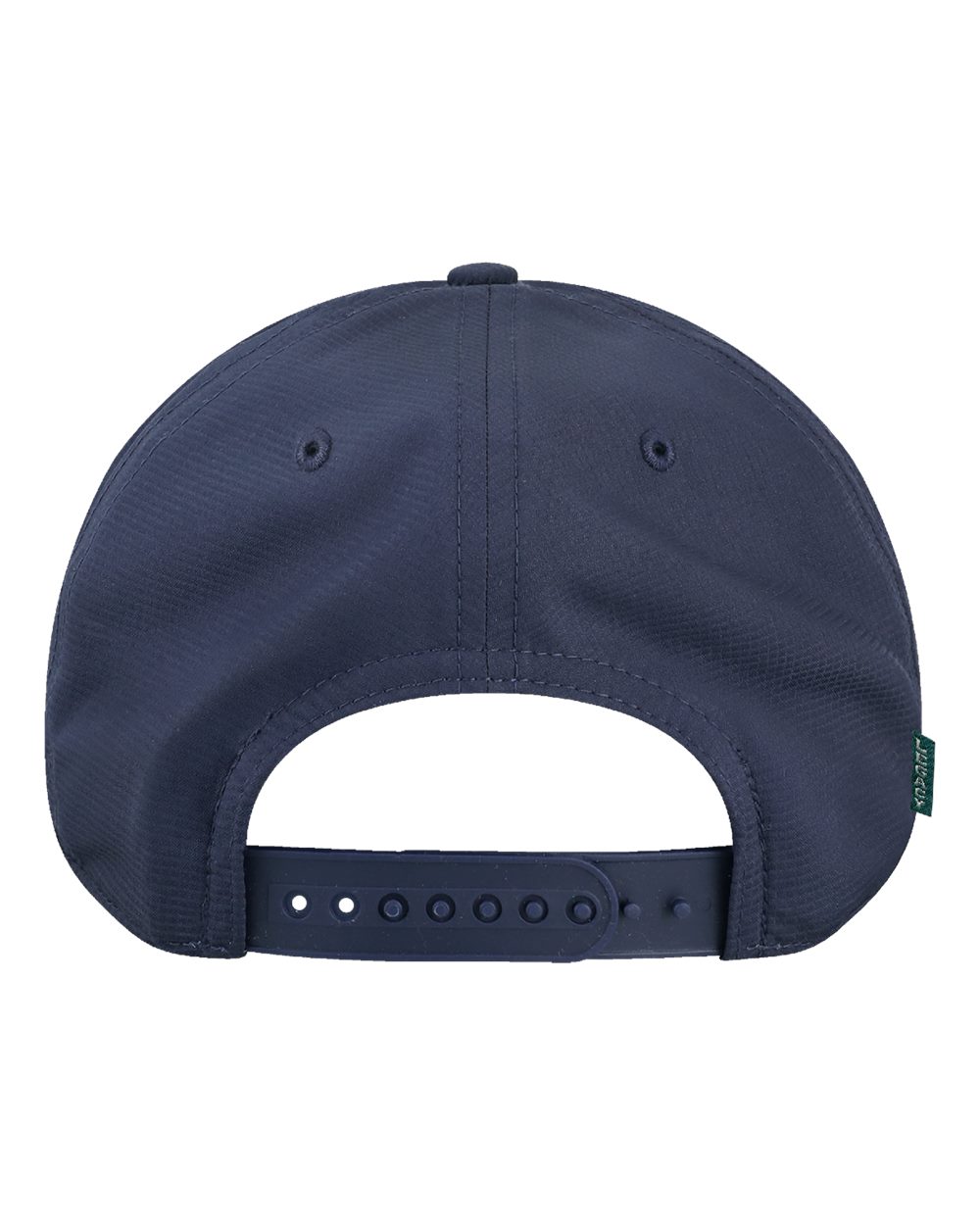 Rear View of Navy/ Crystal Blue Six-Panel Ripstop Rope Cap - RIPPER