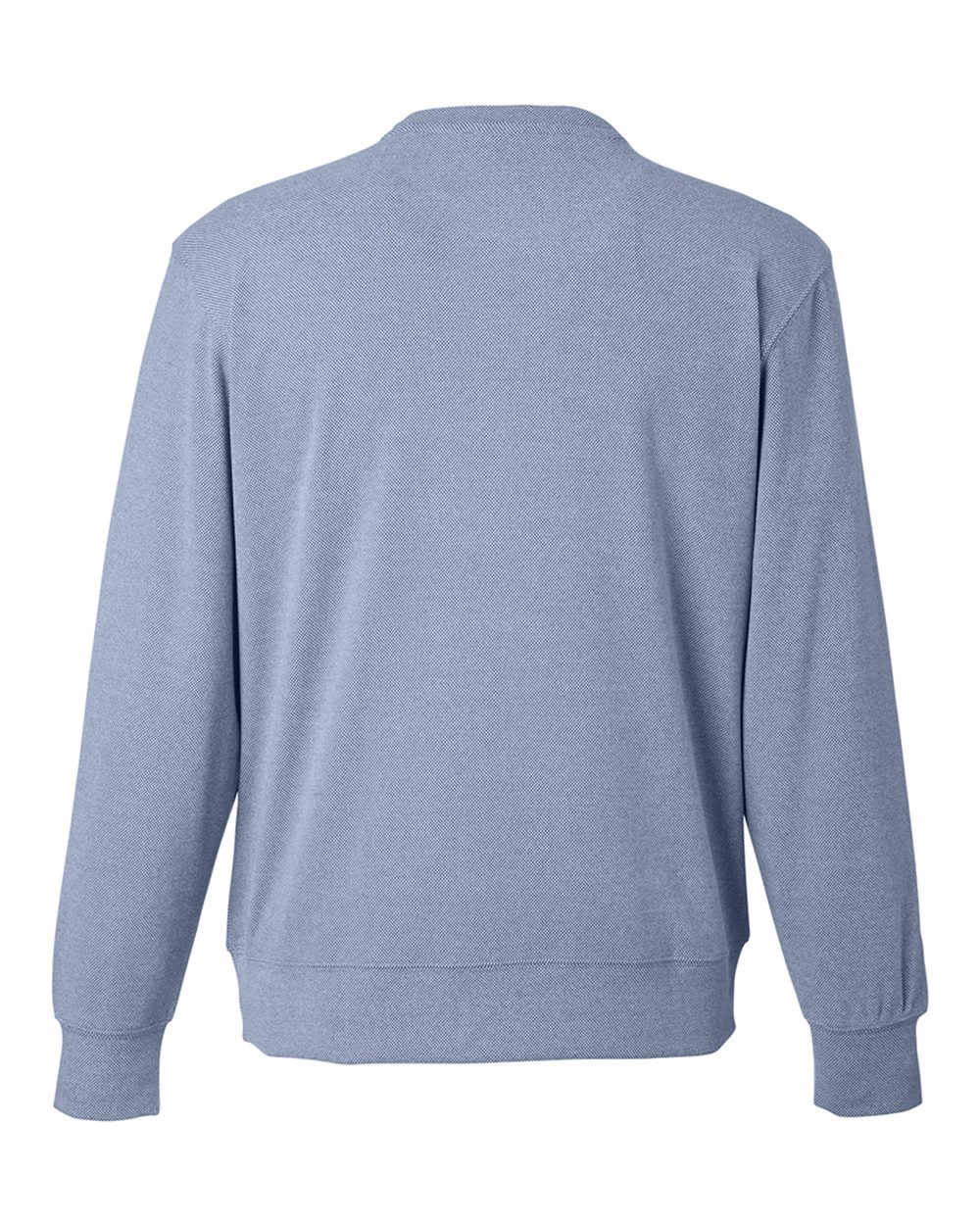 Front View of Navy Element Fleece Crewneck Sweatshirt - 8761