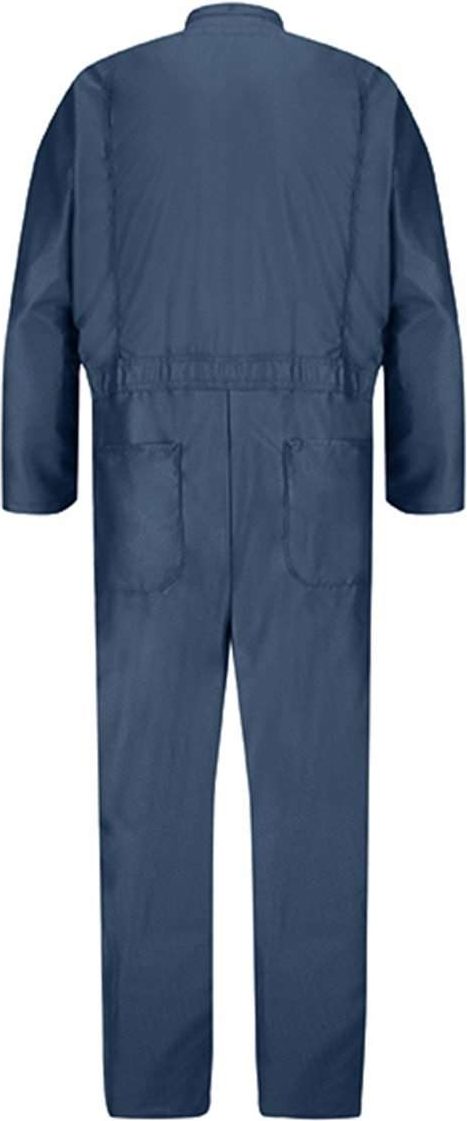 Front View of Navy ESO/ Anti-Static Coveralls - Tall Sizes - CK44T