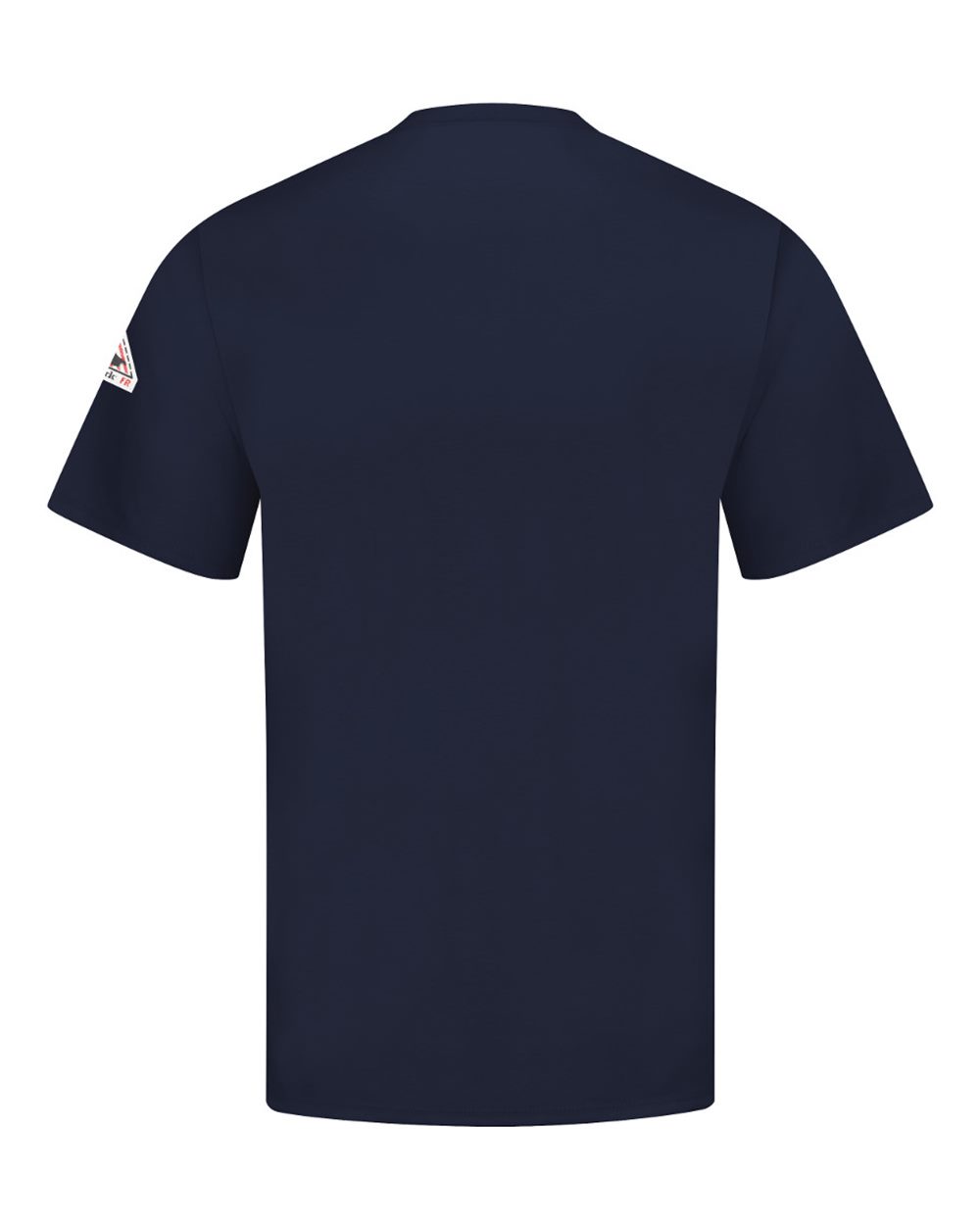 Front View of Navy Flame-Resistant Excel FR® Shirt - Tall Sizes - SET8T