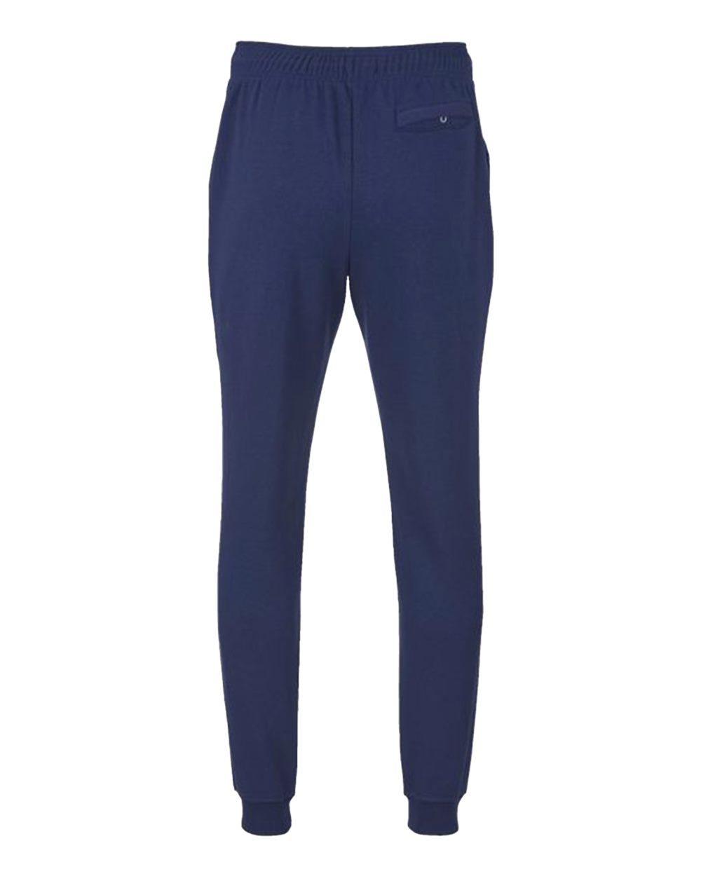 Front View of Navy Fleece Joggers - BM6602