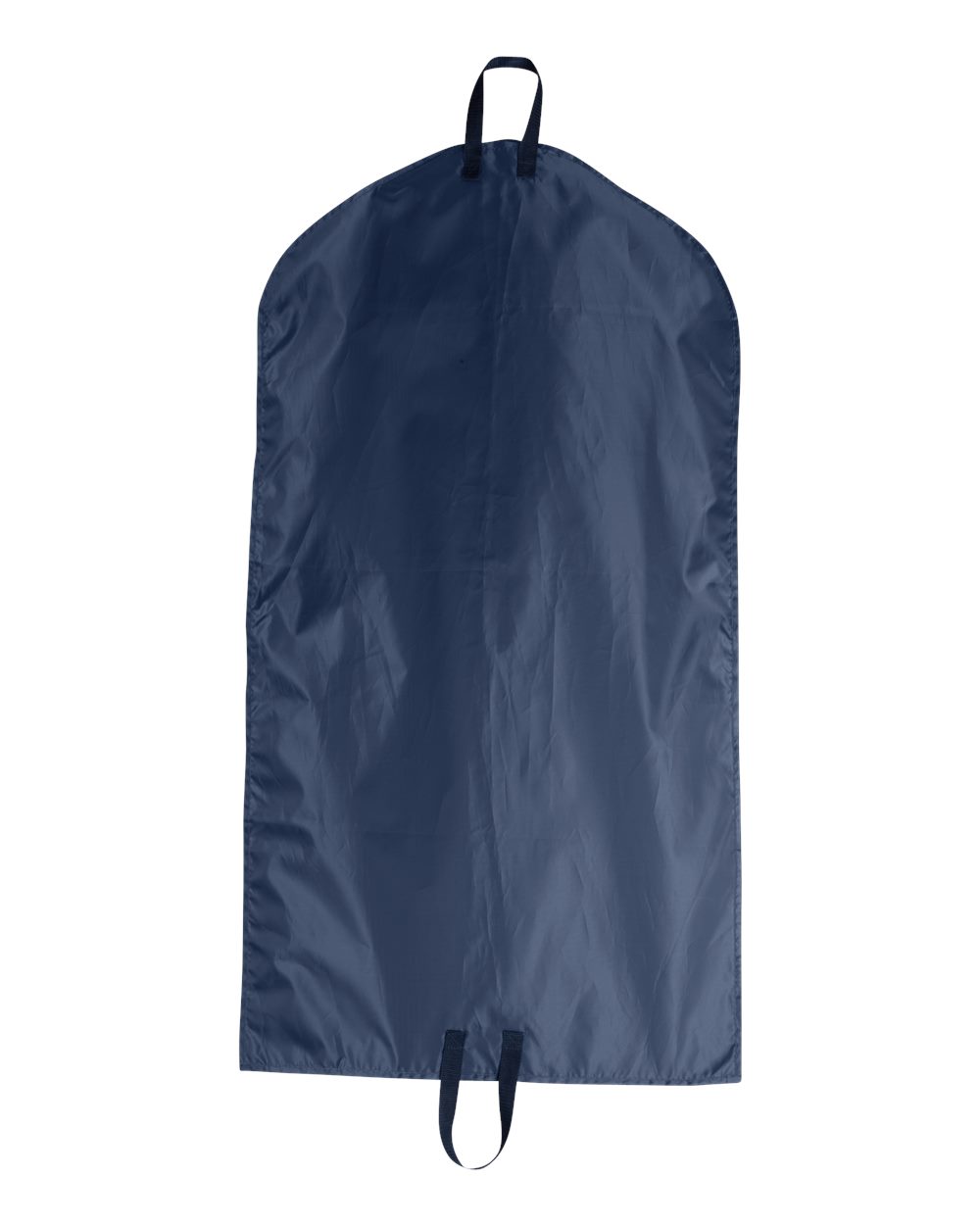 Front View of Navy Garment Bag - 9009