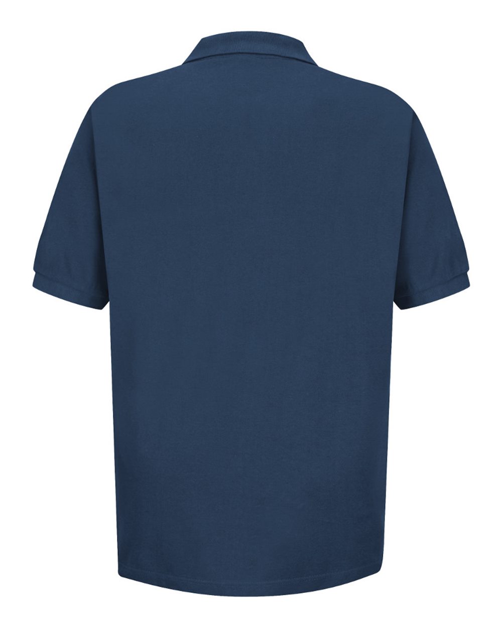 Front View of Navy Inner Harbor Basic Piqué Polo - 7701