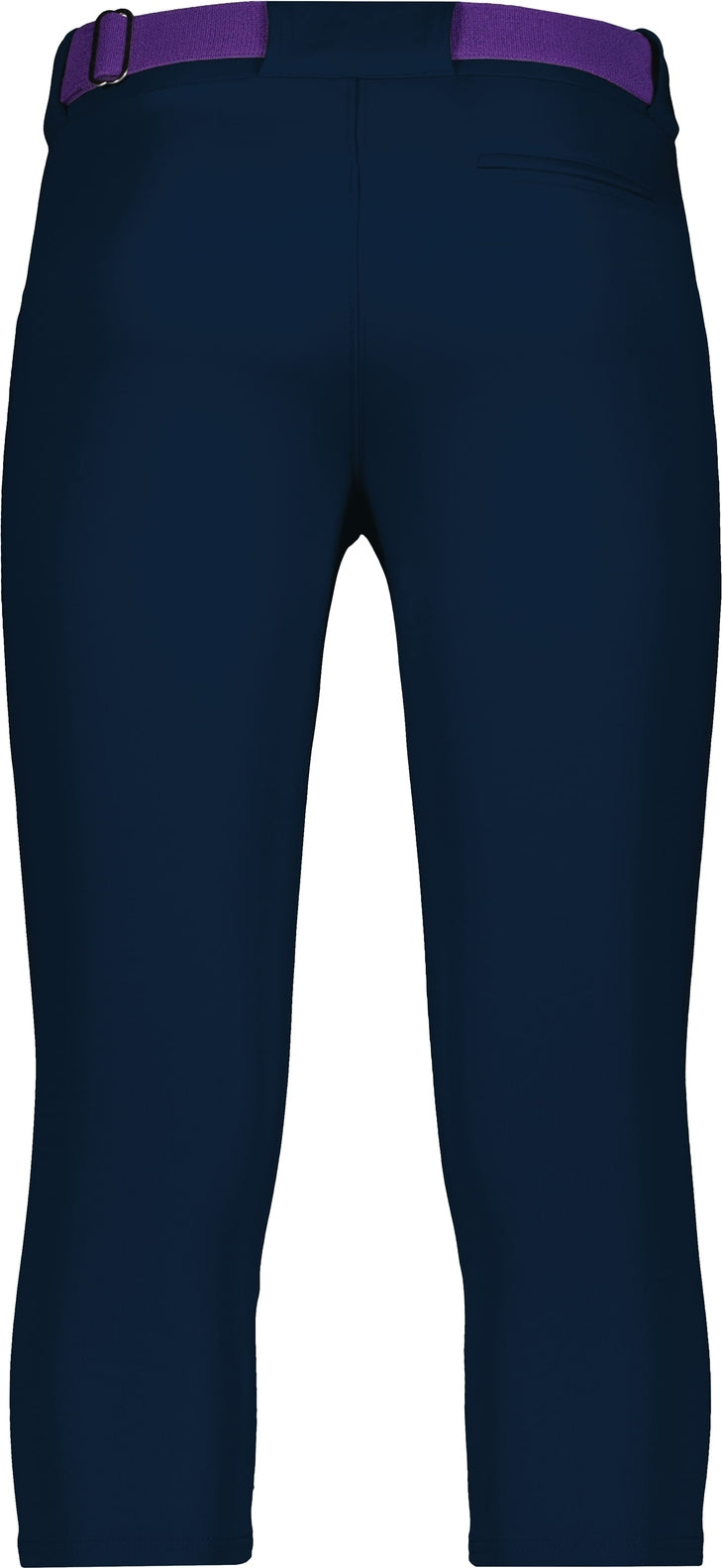 Rear View of NAVY LDS GAMER CLASSIC SFTBLL PANT