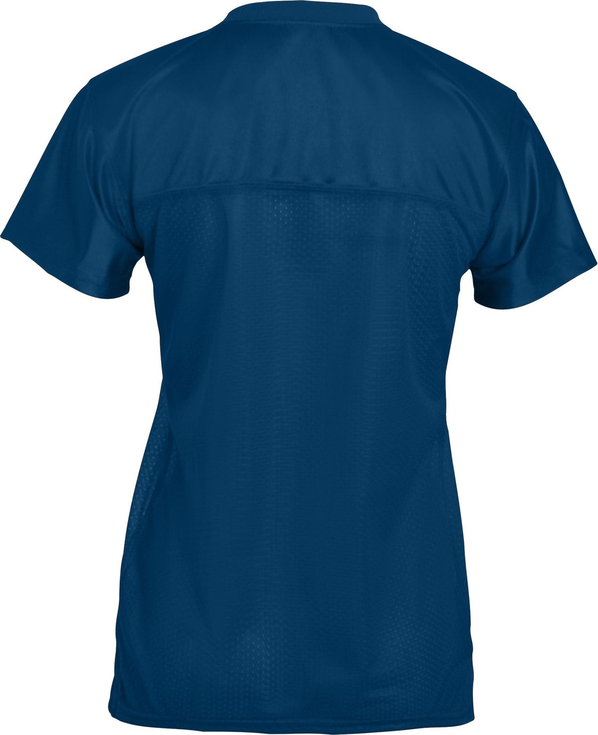Rear View of NAVY LDS JR FIT REPLICA FOOTBALL T