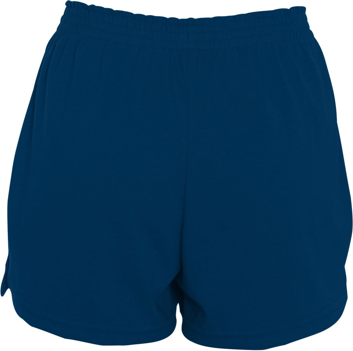 Rear View of NAVY LDS JR FT TF JERSEY SHORT