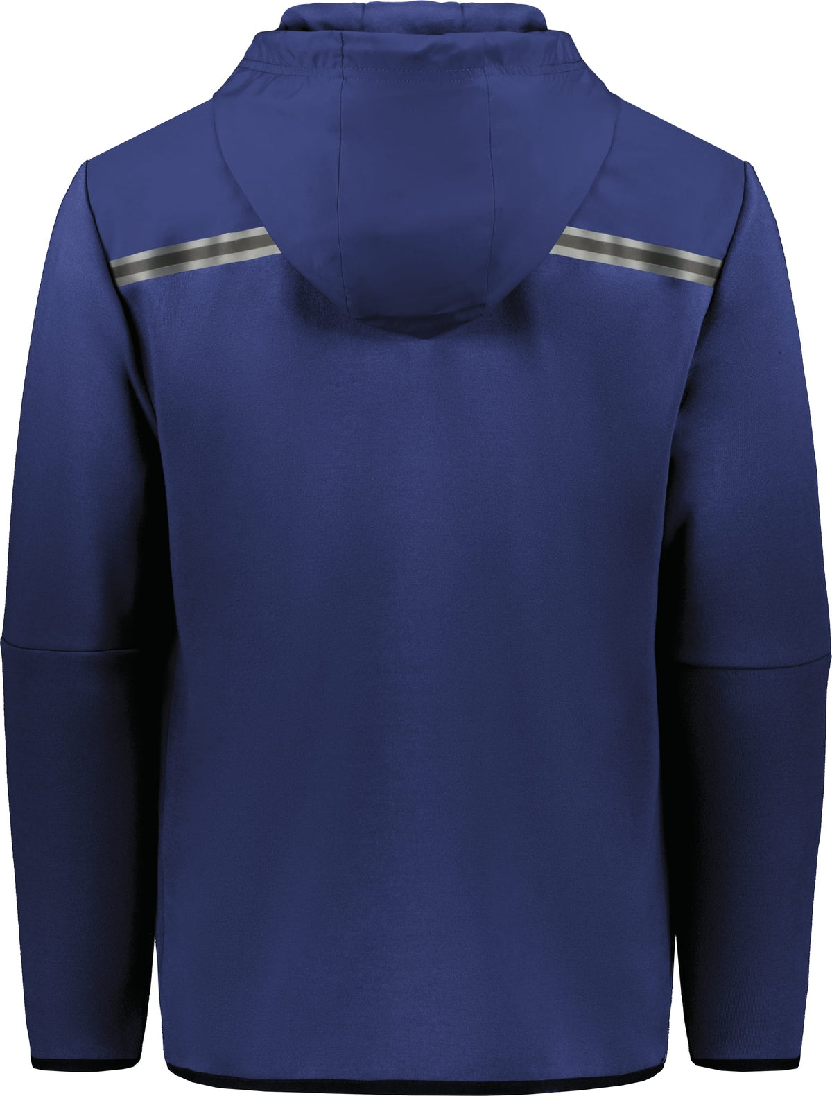 Rear View of NAVY LEGEND TECH FLEECE HOODIE