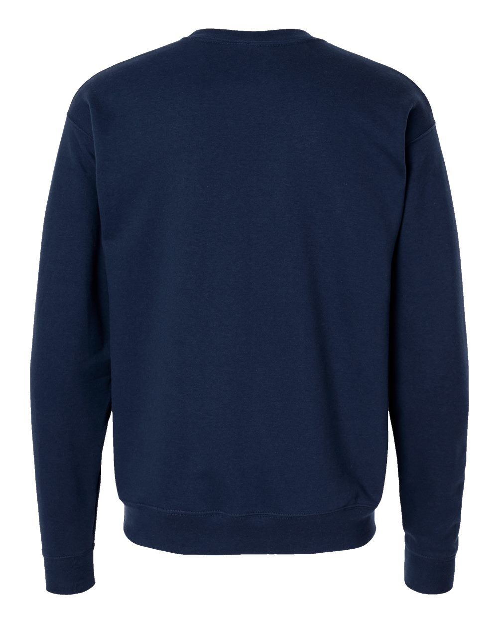 Front View of Navy Perfect Sweats Crewneck Sweatshirt - RS160