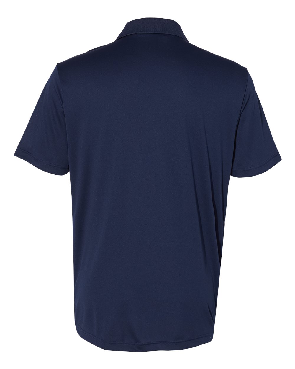 Front View of Navy Performance Polo - A230