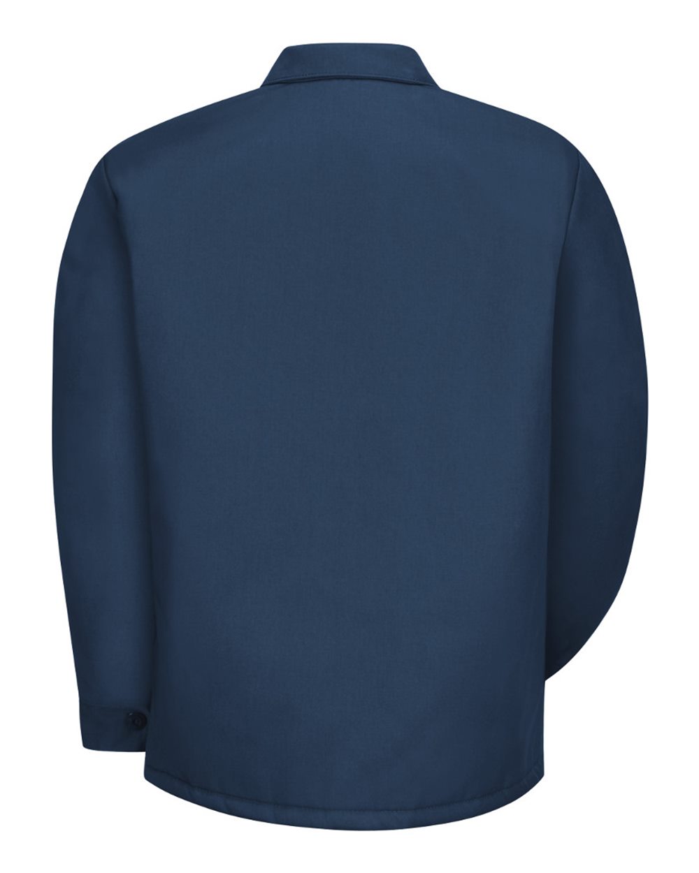 Front View of Navy Perma-Lined Panel Jacket - Tall Sizes - JT50T
