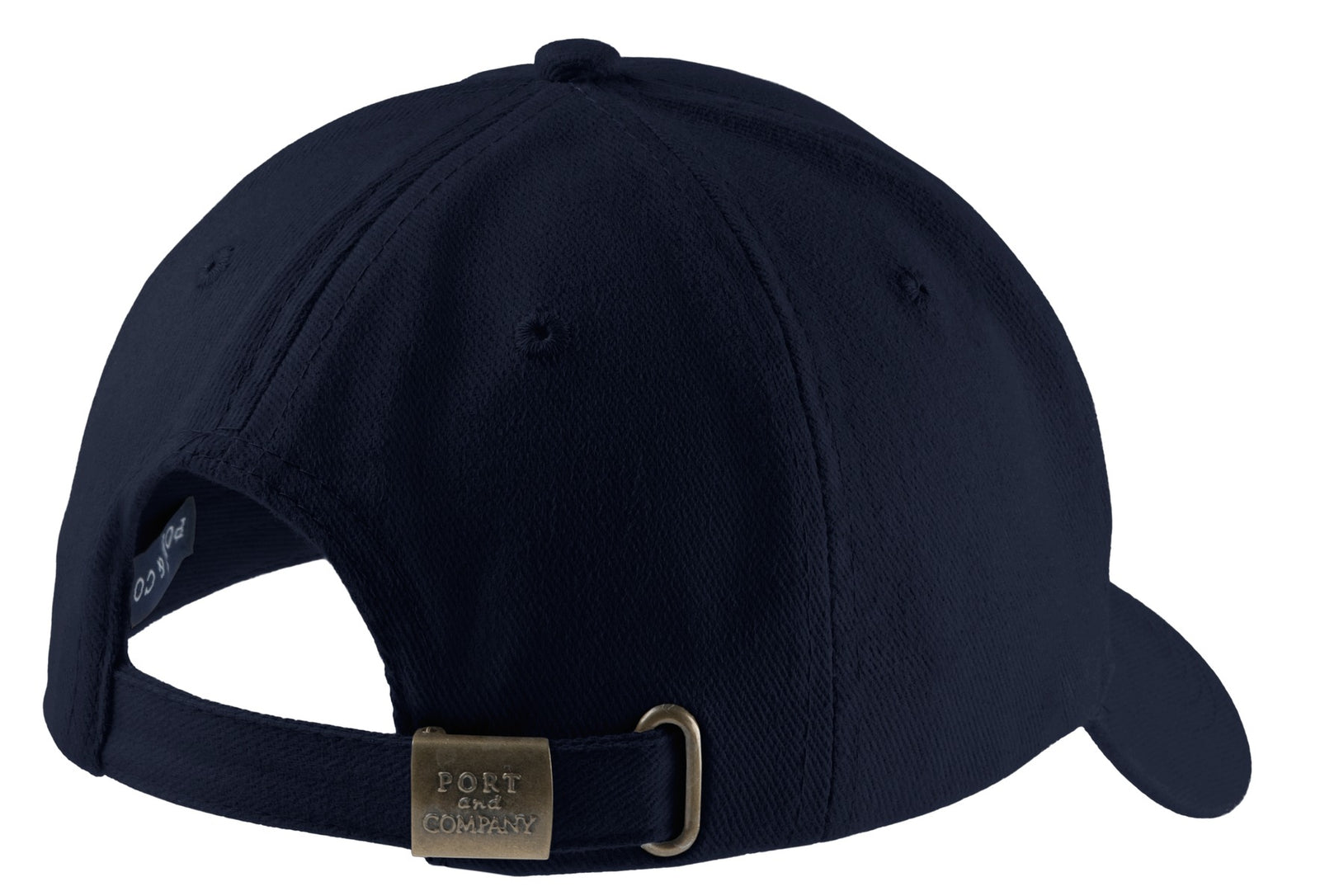 Navy Port Authority Brushed Twill Cap. CP82