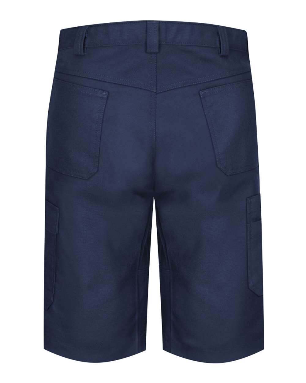Front View of Navy Shop Shorts Extended Sizes - PT4AEXT