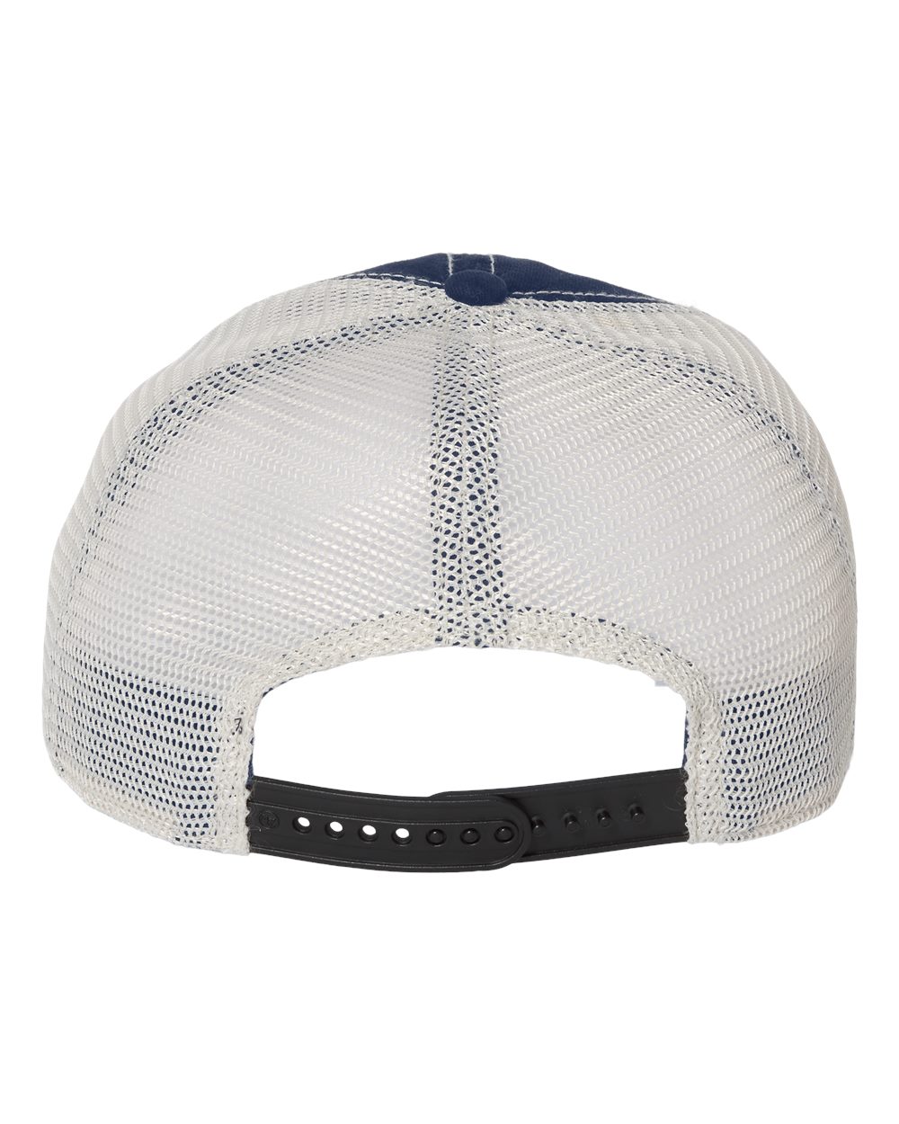 Front View of Navy/ Stone Trawler Cap - 4710