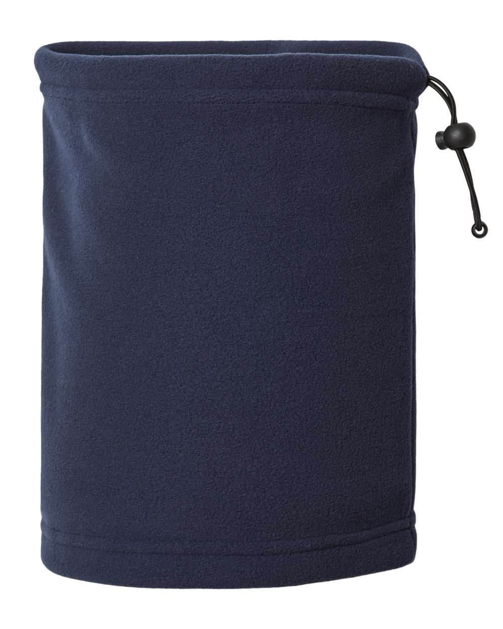 Front View of Navy Sustainable Neck Warmer - HOTTY