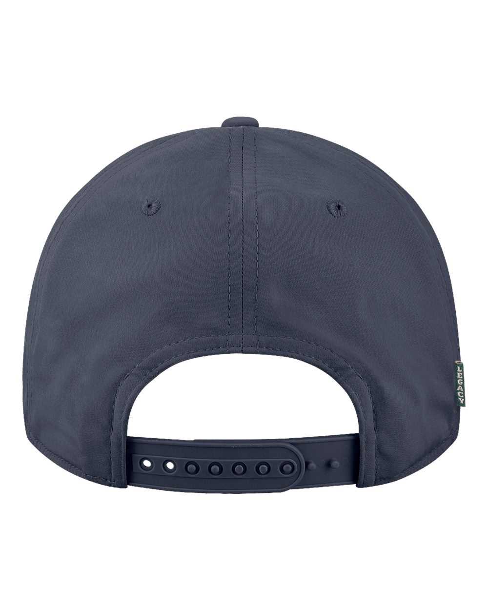 Rear View of Navy The Caddy Adjustable Cap - CADDY plain