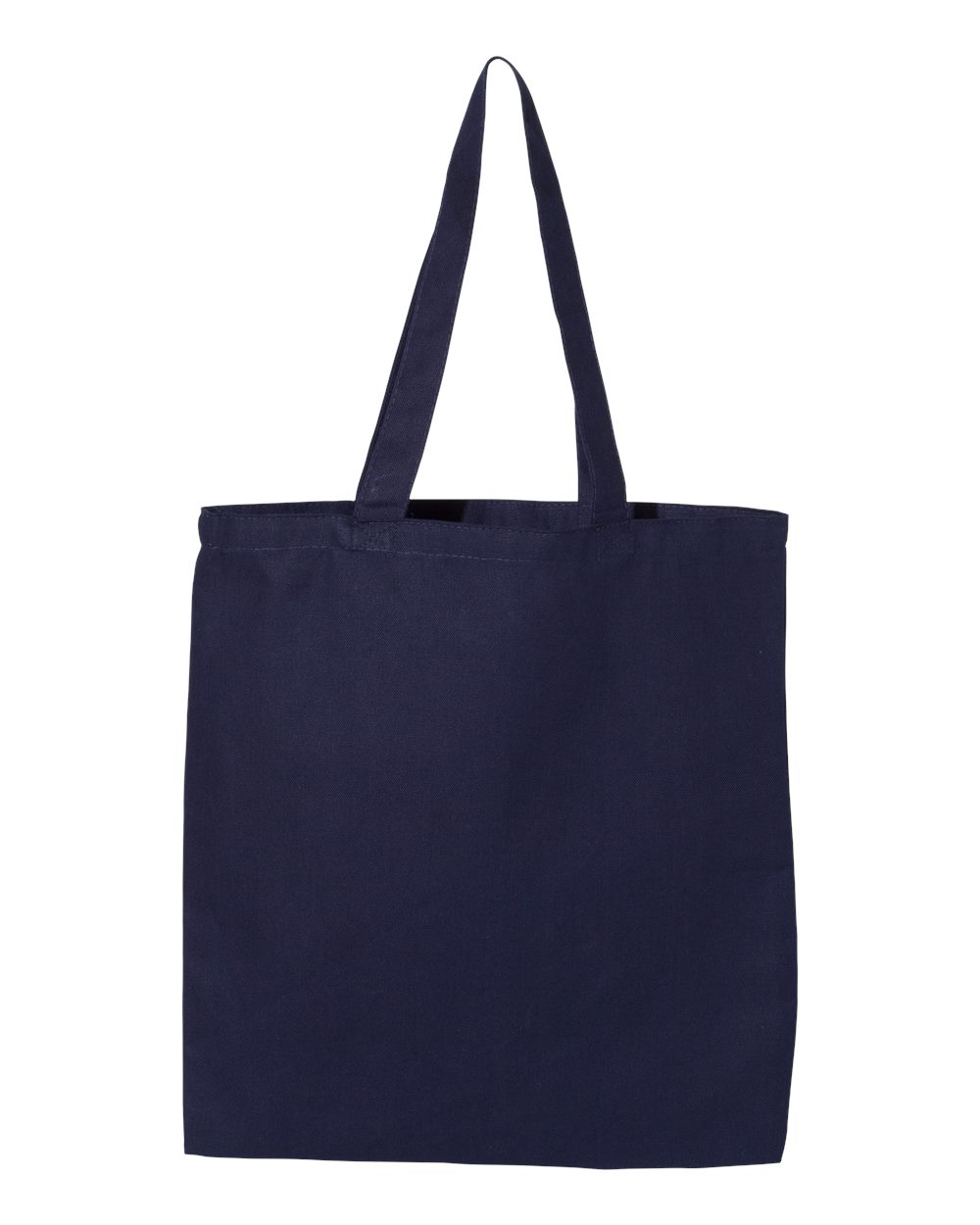 Rear View of Navy Tote Bag - OAD113