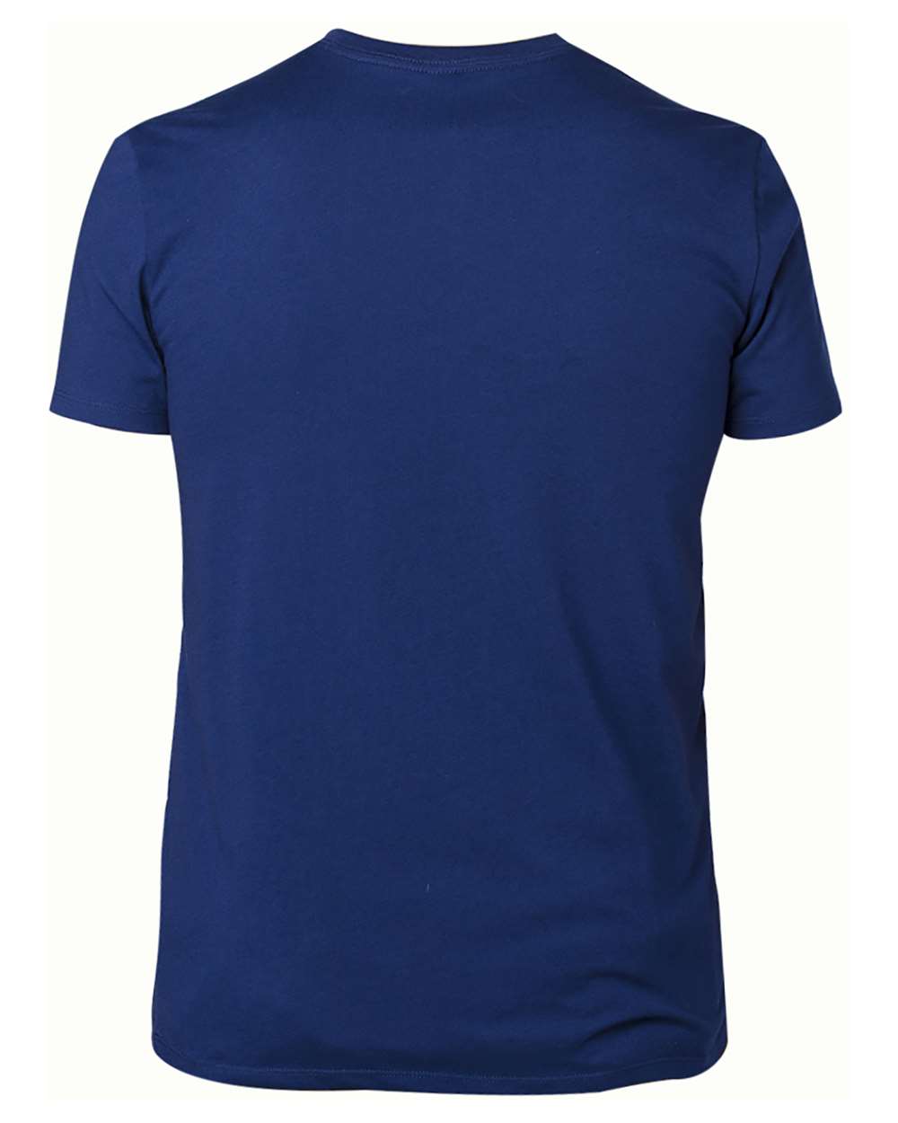 Front View of Navy Ultimate CVC T-Shirt - 100A