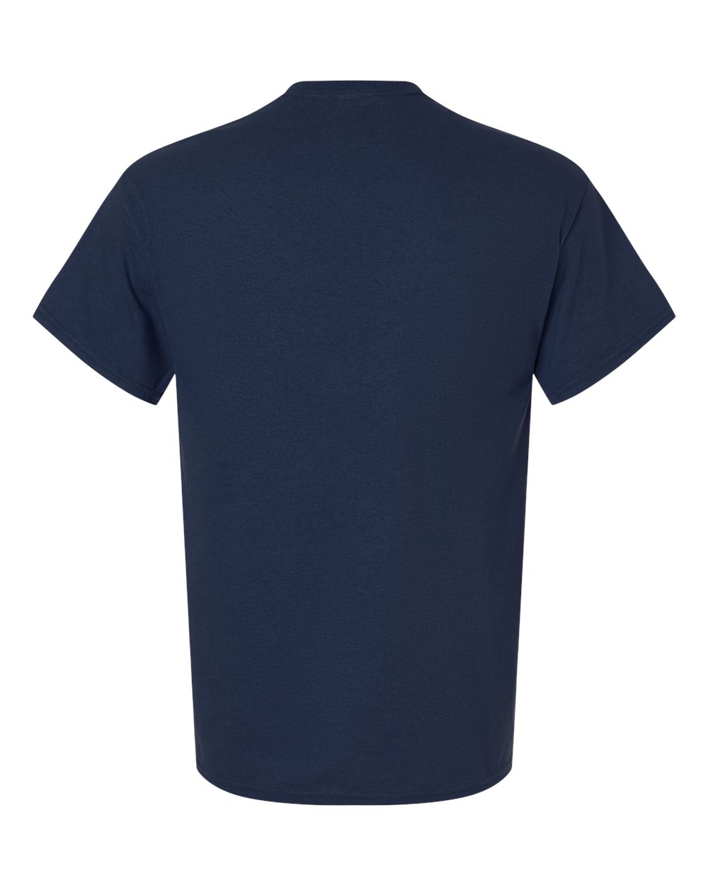 Front View of Navy Ultra Cotton® T-Shirt - 2000