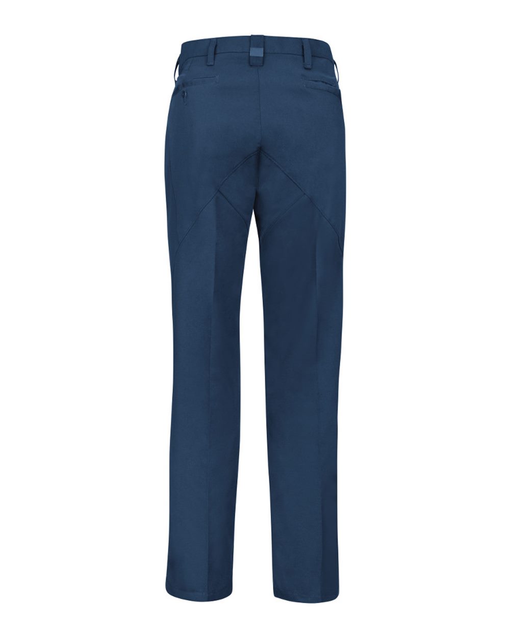 Front View of Navy - Unhemmed Mimix™ Utility Pants - PX60