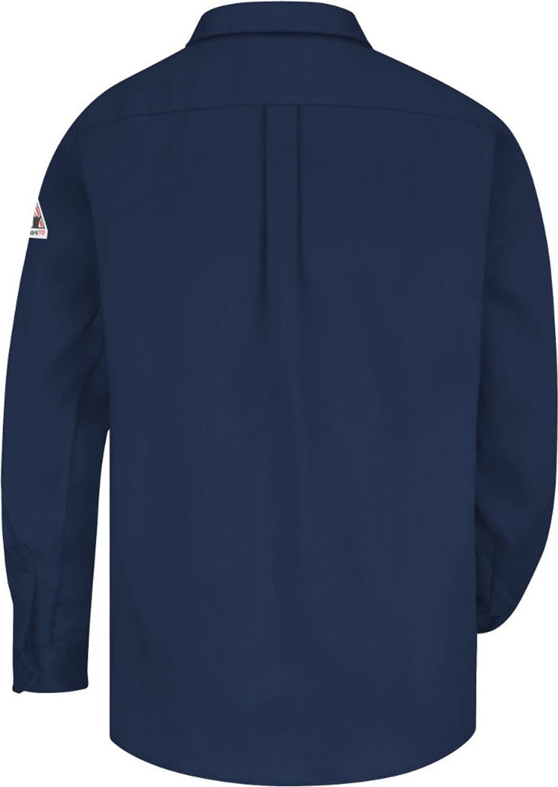 Front View of Navy Uniform Shirt - SLU8