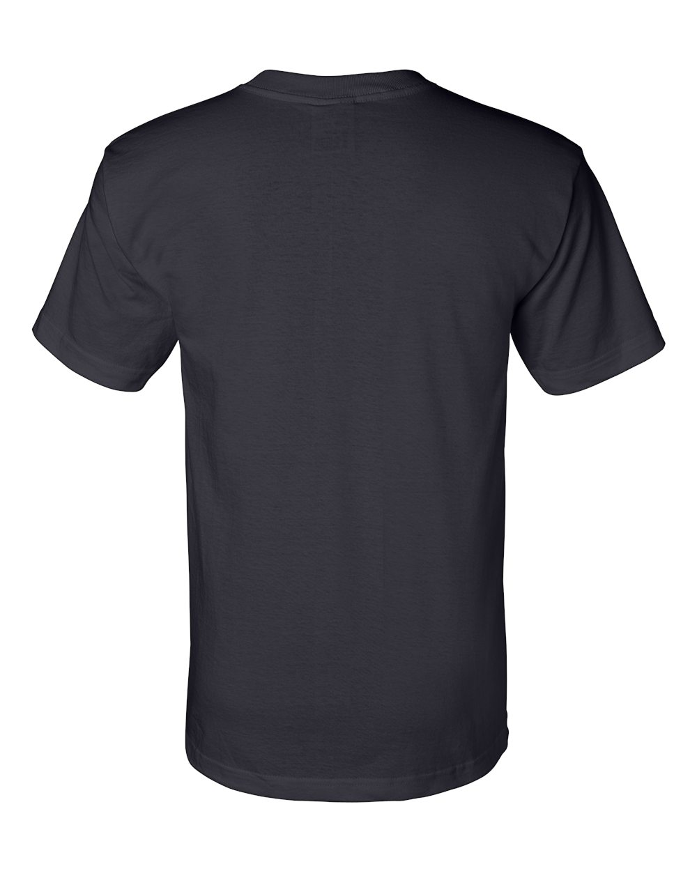 Rear View of Navy Union-Made T-Shirt - 2905