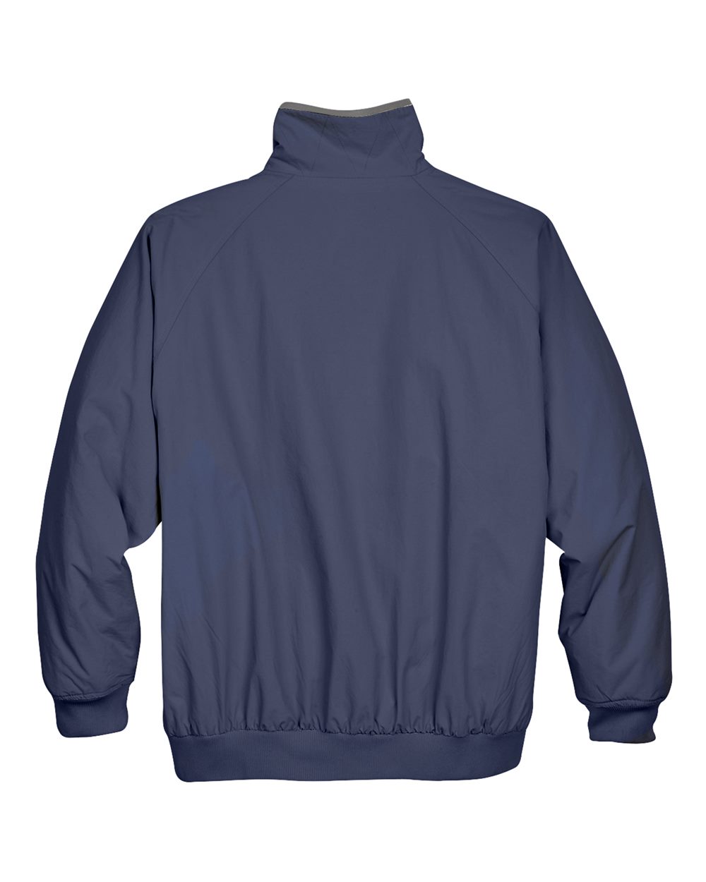Front View of Navy Unisex Three Season Classic Jacket - D700