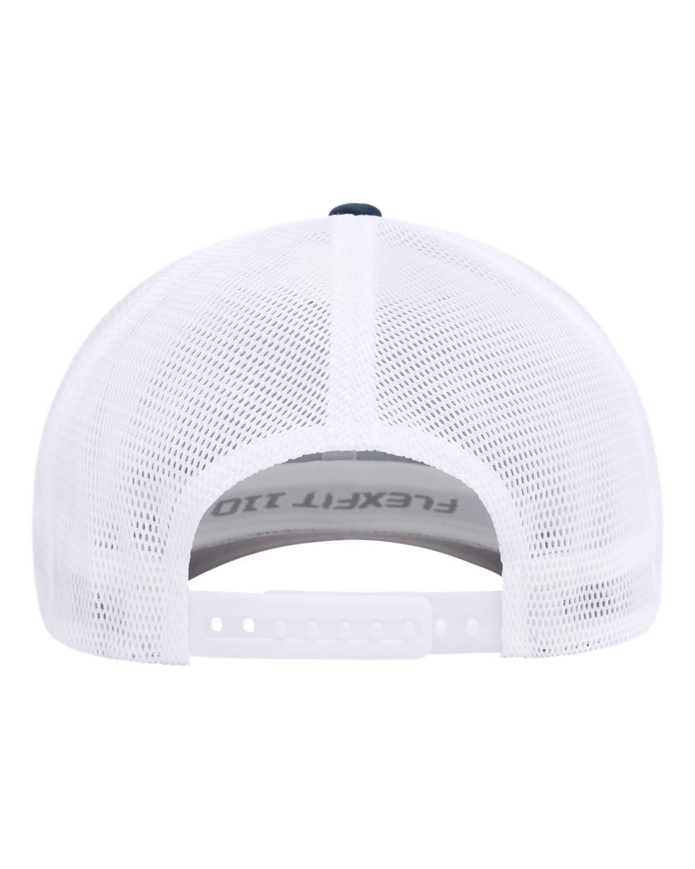 Front View of Navy/ White 110® Mesh-Back Cap - 110M