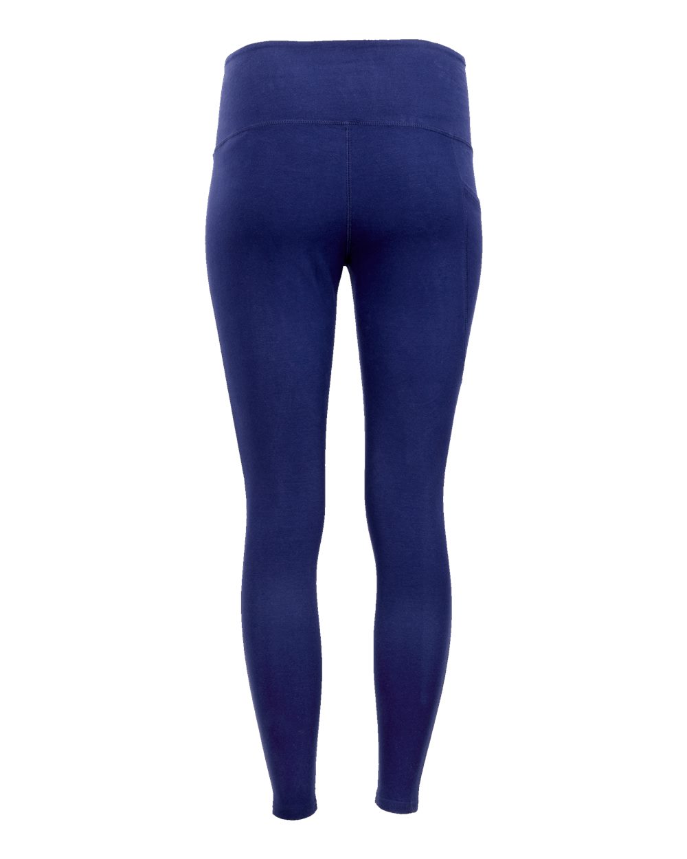 Front View of Navy Women's Adore Leggings - BW6302