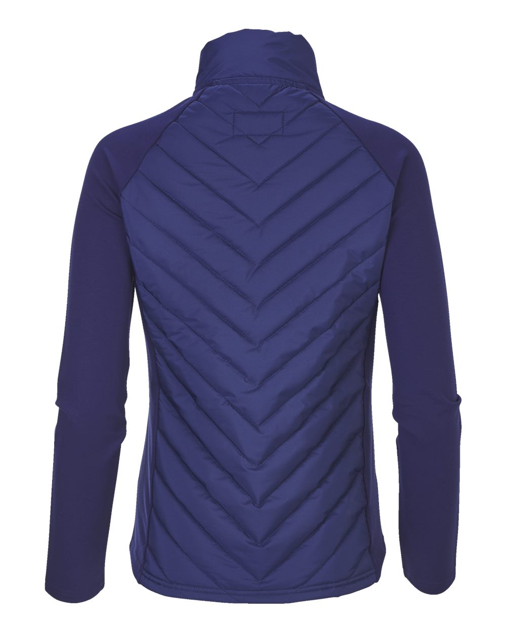 Front View of Navy Women's Adventure Jacket - BW8101