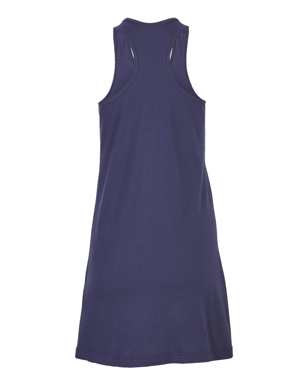 Front View of Navy Women's Caydn Tank Dress - BW4102