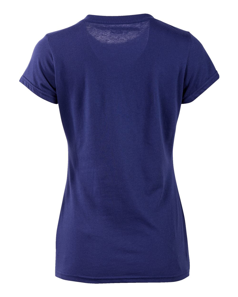Front View of Navy Women's Essential T-shirt - BW2104