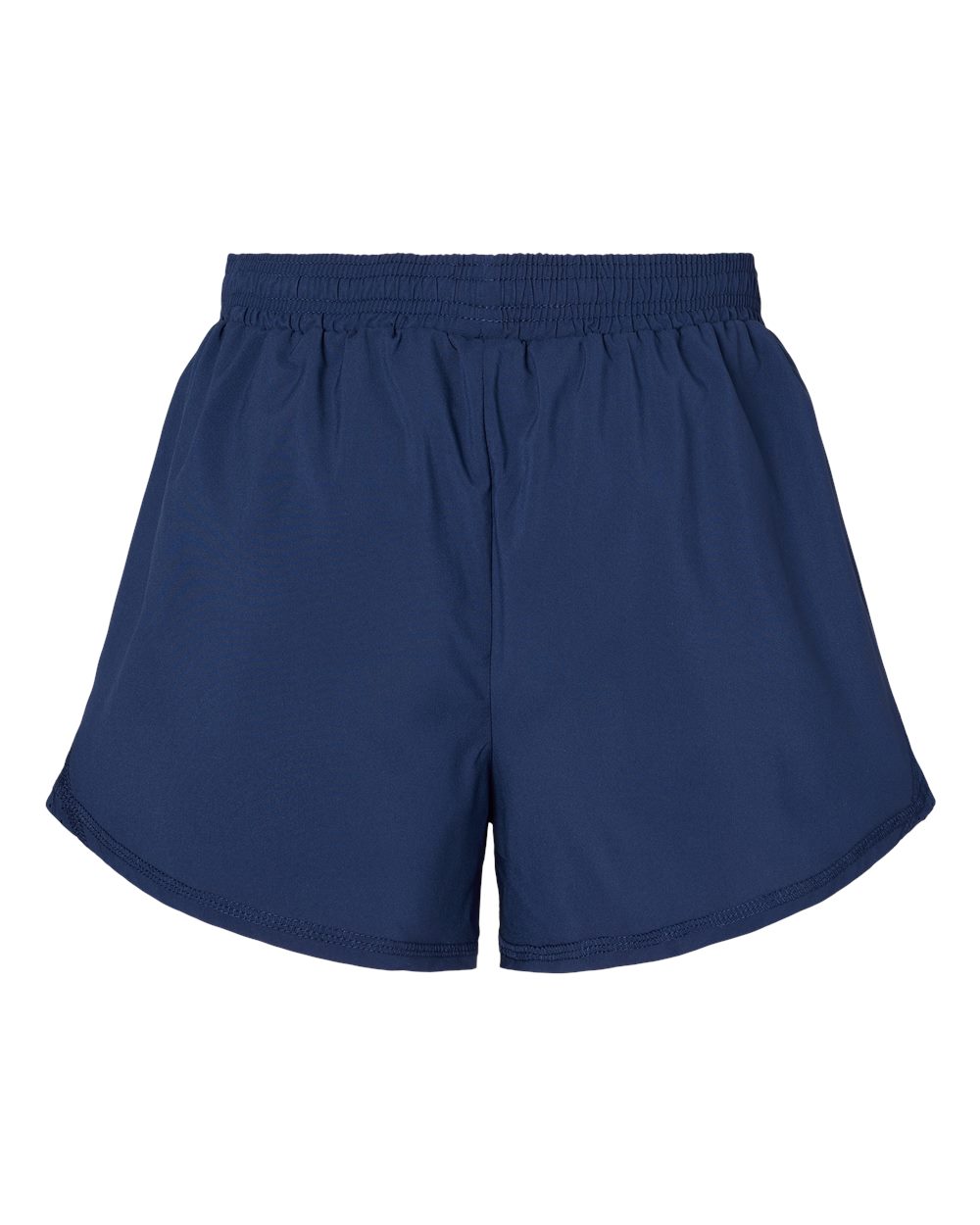 Front View of Navy Women's Olympia Shorts - BW6101
