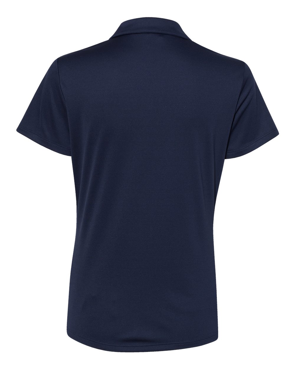 Front View of Navy Women's Performance Polo - A231