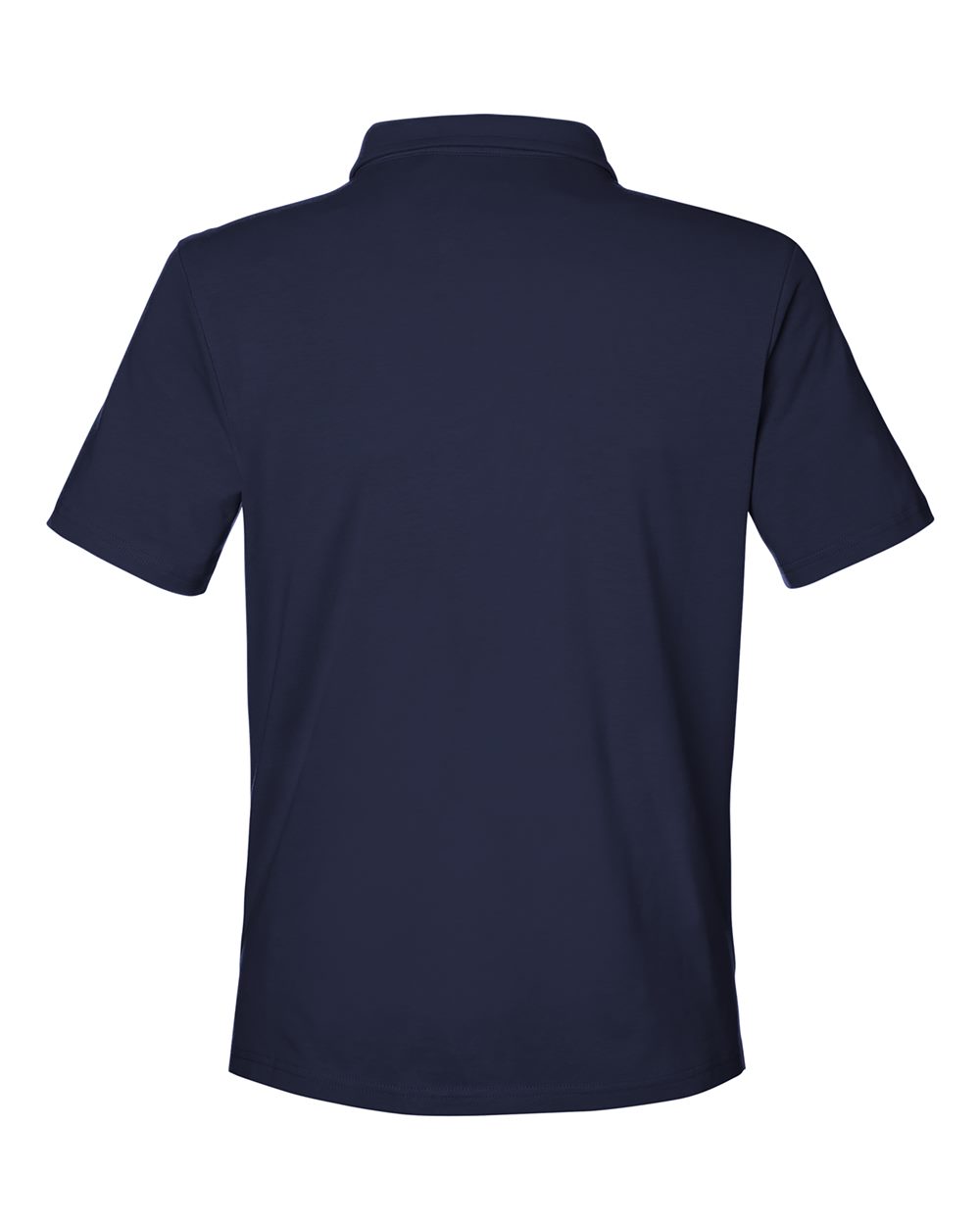 Front View of Navy Women's Raleigh Stretch Polo - DG120W