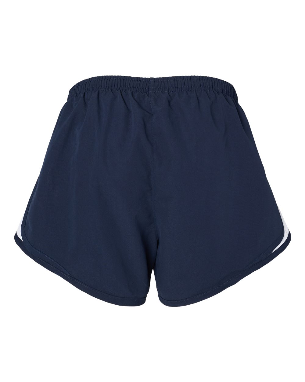Front View of Navy Women's Sport Shorts - BW6102