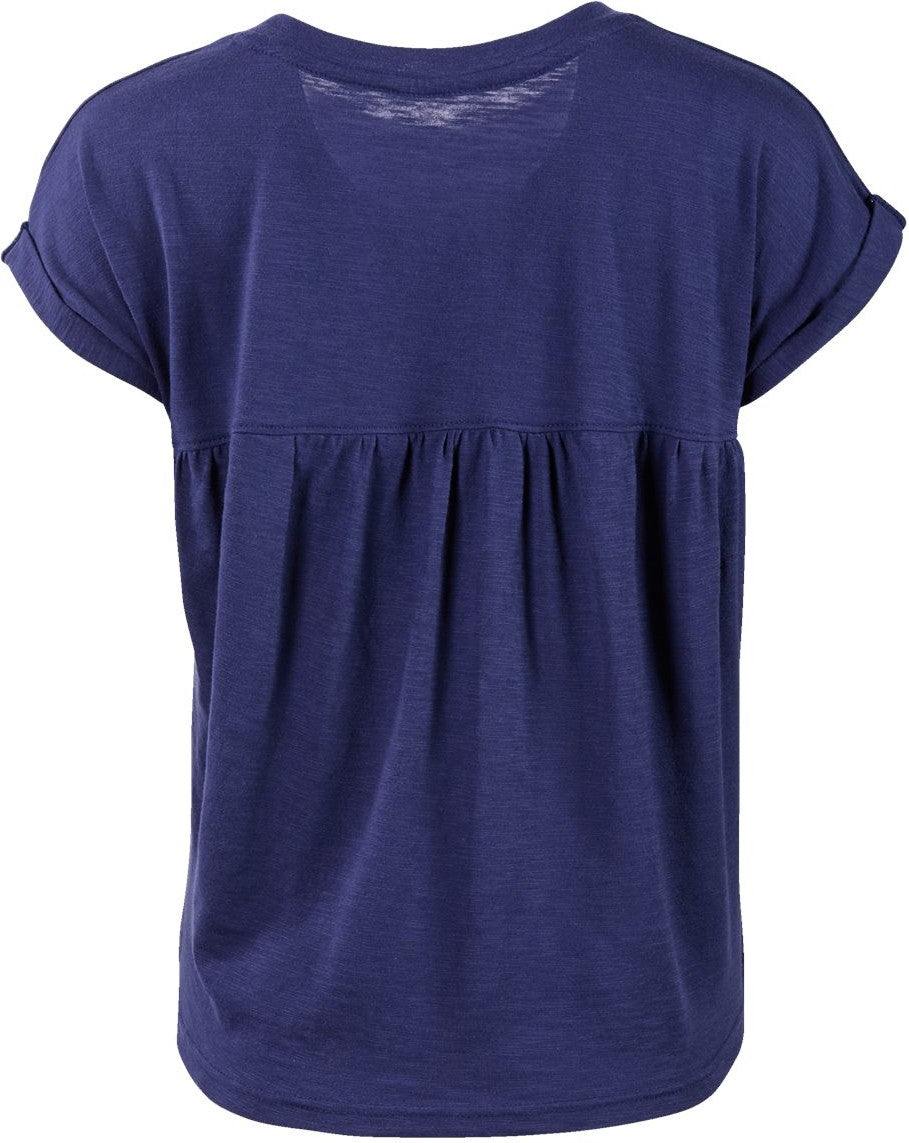 Front View of Navy Women's Sweet T-Shirt - BW2102